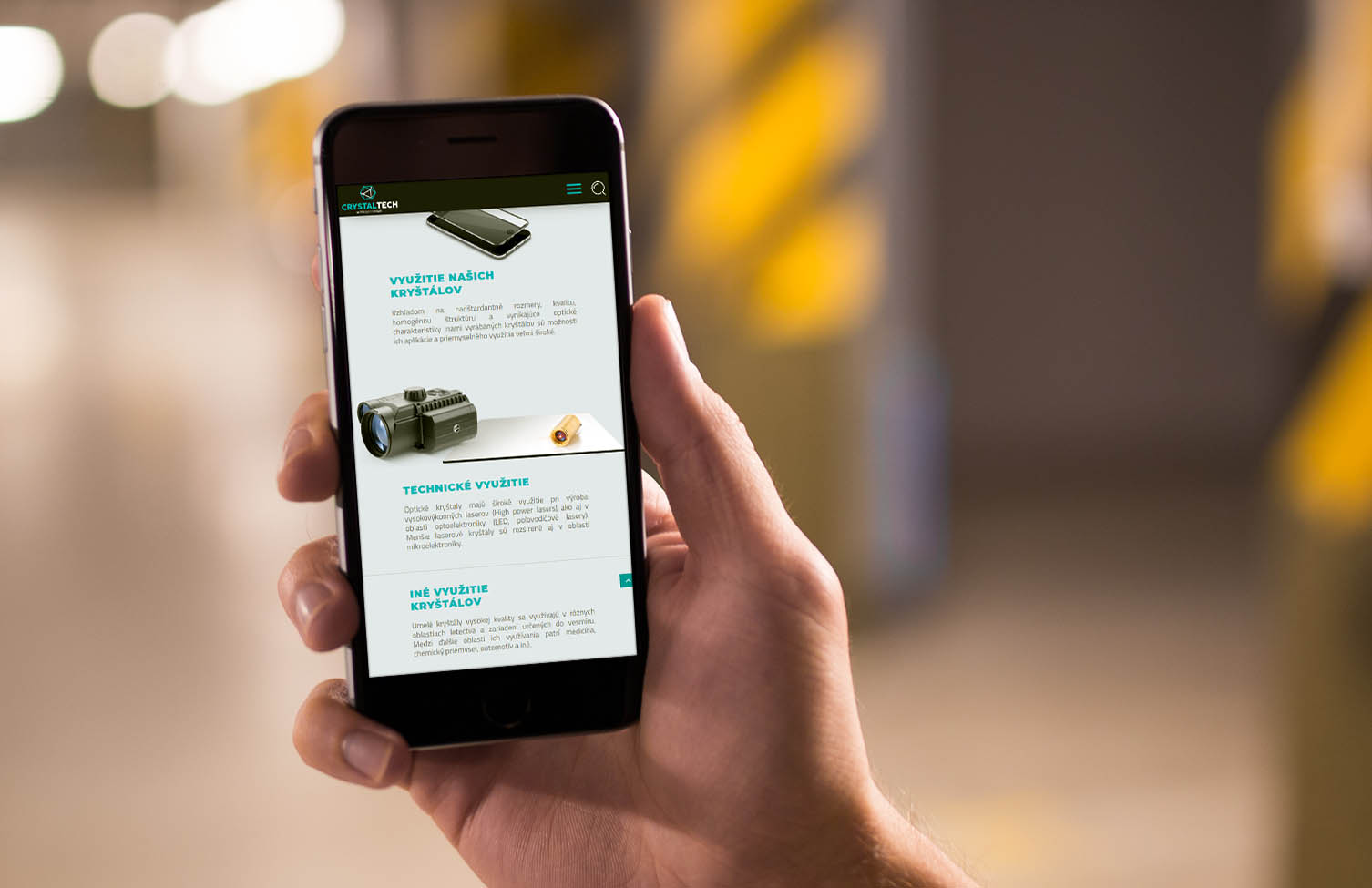 Crystal Tech - Tvorba web stránok